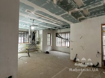 Різноробочий. Шліфування штукатурки