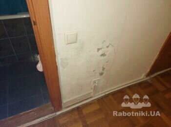 Ремонт стін в коридорі квартири (23м2)