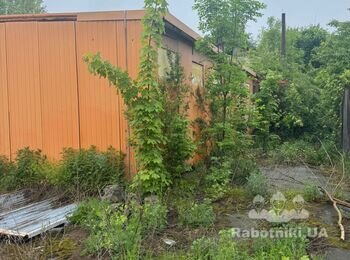 Демонтаж сендвіч панелей та металоконструкцій.