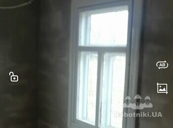 Поклейка шпалер, фарбування стелі снєжкою, плитка 4м2.