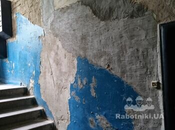 Ремонт в порадном, штукатурка, плитка