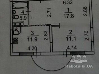 Дизайн проект 1 45 м2