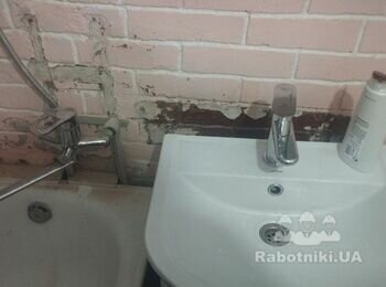 Косметичний бюджетний ремонт ванної кімнати