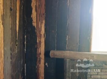 Реставрація дерев'яних стін