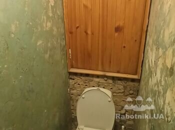 Зробити: ванну, туалет під ключ, в кухни штукатурка і підлога.