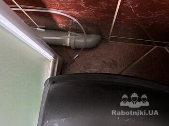 Частковий ремонт ванної 4м2 (сантехніка, плитка, фарбування)
