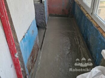 Облицювальні роботи з плиткою 44м2