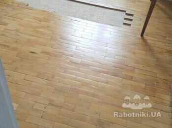 Частично переложить паркет в квартире после затопления