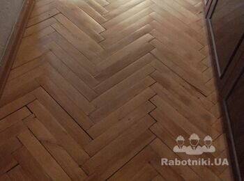 Частично переложить паркет в квартире после затопления