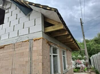 Обшивка крыши франтонов и бока
