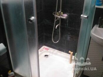 Поменять сифон в душевой кабине
