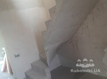 Монтаж електрики для підсвітки сходів LED стрічкою