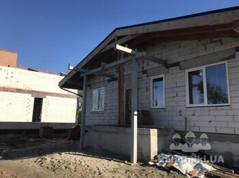 Монтаж и сварка двух навесов
