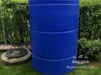 Зробити обвязку бочки для автополиву газону!