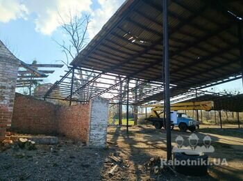 Облаштування криші току