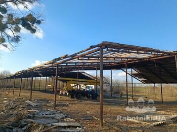 Облаштування криші току
