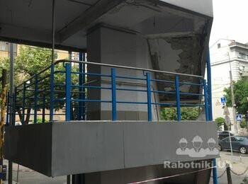 Демонтаж монтаж сходів з бетону (моноліт)