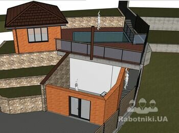 Потрібно побудувати приміщення під басейн,сауну та зону відпочинку