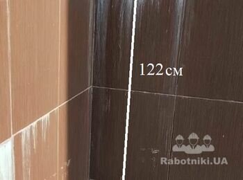 Укладення плитки на прямі сходи ганка (900грн/м. пог)
