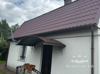 Перекрасити кришу на дачі 200-300 м кв