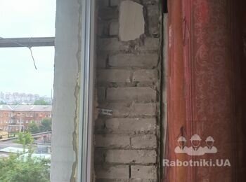 Откосы балконного блока