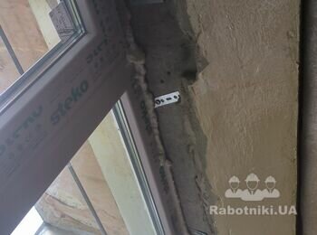 Откосы балконного блока