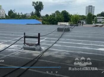 Ремонт мягкой кровли 250 м2
