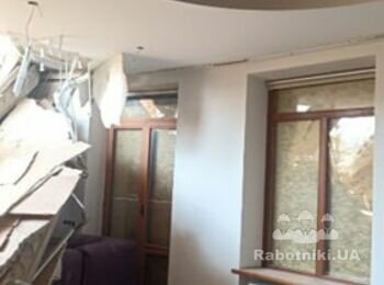 Вивіз будівельного сміття після прильоту дрону