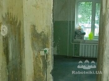 Шпаклівка та поклейка шпалер 100 кв.м.