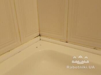 Заміна силікона у душовій кабіні.