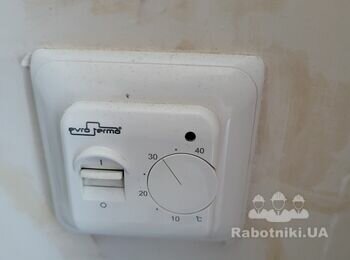 Установить причину не работающего тёплого пола