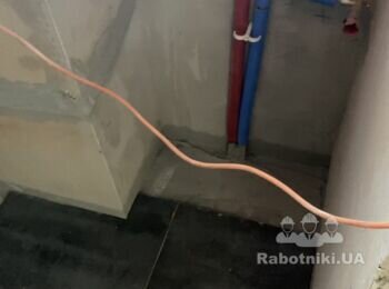 Укладання плитки в санвузол 24 км.м.