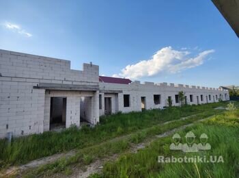 Кладка газблока другого поверху будівлі 950м2