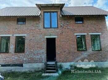 Зовнішня штукатурка новозбудованої хати
