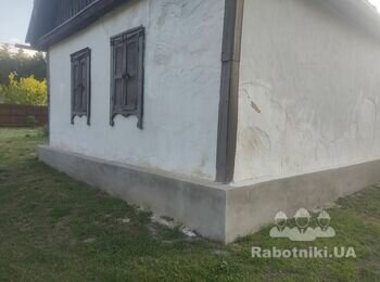 Штукатурка ззовні хати