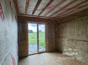 Монтаж Гк стін та стелі в будинку, 350м2