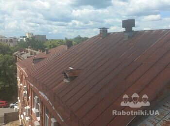 Реконструкция фальцевой кровли ("клик-фальц")