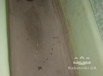 Чищення ванної від вапняного нальоту