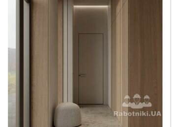 Стяжка та плитка на підлогу та санвузлі
