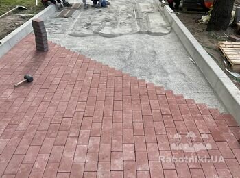 Потрібна бригада на влаштування тратуарної плитки ФЕМ