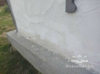 Штукатурка фасада хати