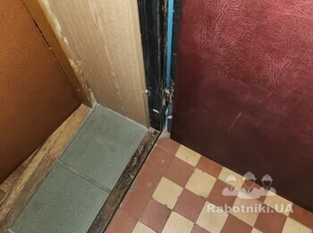 Зробити так щоб вхідні двері не затиралии і зремонтувати ручку