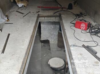 Бетонна підлога зі шлифовка 27кв.м