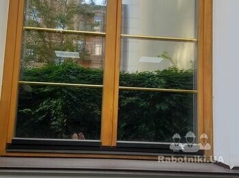 Відновлення лакофарбового покриття на дерев'яних євровікнах