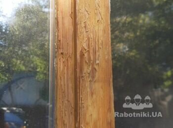 Відновлення лакофарбового покриття на дерев'яних євровікнах