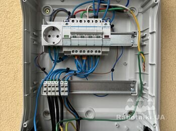 Встановлення трифазної розетки 16а