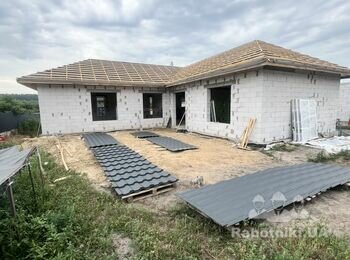 Монтаж даху 1200 м2 з металочерепиці без утеплення
