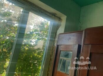 Штукатурні роботи в кімнатах будинку 100 м2