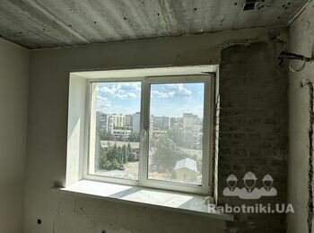 Демонатаж шпаклівки, штукатурки, Ручна штукатурка 30 кв.м.