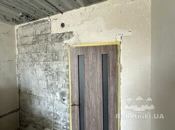 Демонатаж шпаклівки, штукатурки, Ручна штукатурка 30 кв.м.